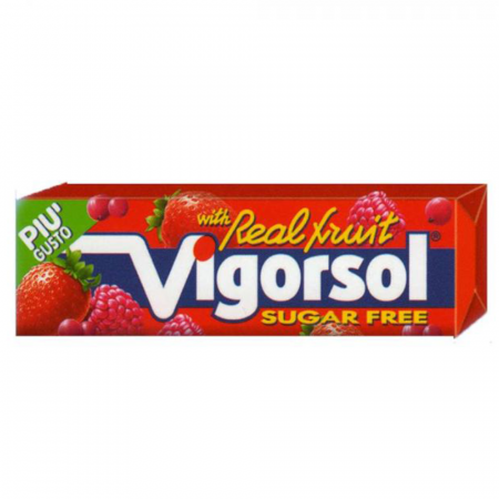 Gumă de Mestecat & Drajeuri - Vigorsol Real Fruit 13.2g