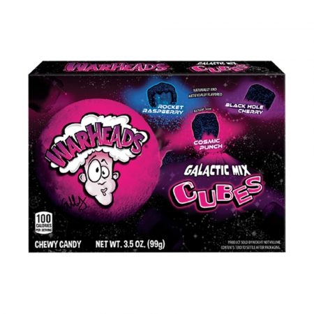 Produse Alimentare - Warheads Galactic Cubes Berry USA 99g