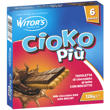 Biscuiți & Fursecuri - Witor's Cioko Piu Cioccolato ITA 126g