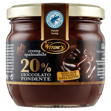 Conserve & Borcane - Witor's Crema Cioccolato Fondente 360g