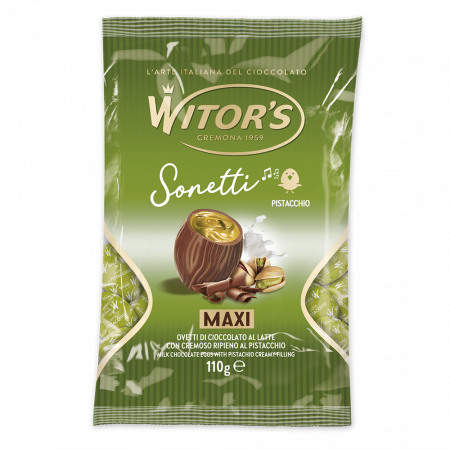 Specialități Crăciun 2025 - Witor's Ovetti Maxi Latte-Pistacchio 110g