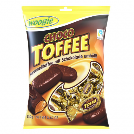 Jeleuri & Bomboane - Woogie Choco Toffee 175 g