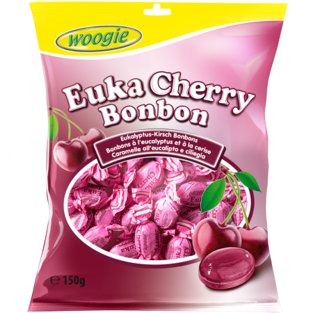 Jeleuri & Bomboane - Woogie Euka Cherry 150g