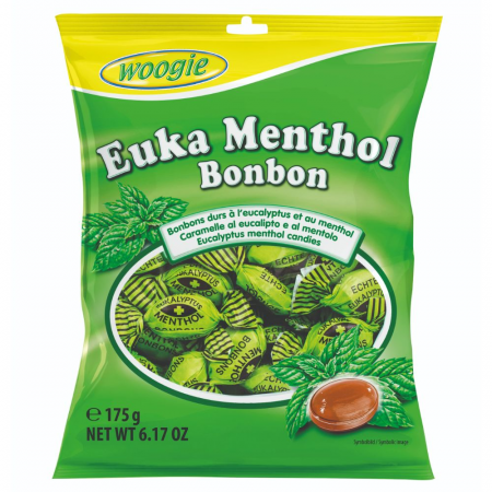 Jeleuri & Bomboane - Woogie Euka Menthol 175g