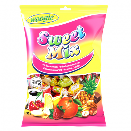 Jeleuri & Bomboane - Woogie Sweet Mix 170g