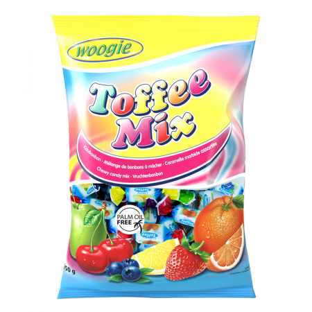 Jeleuri & Bomboane - Woogie Toffee Mix 160g caramele