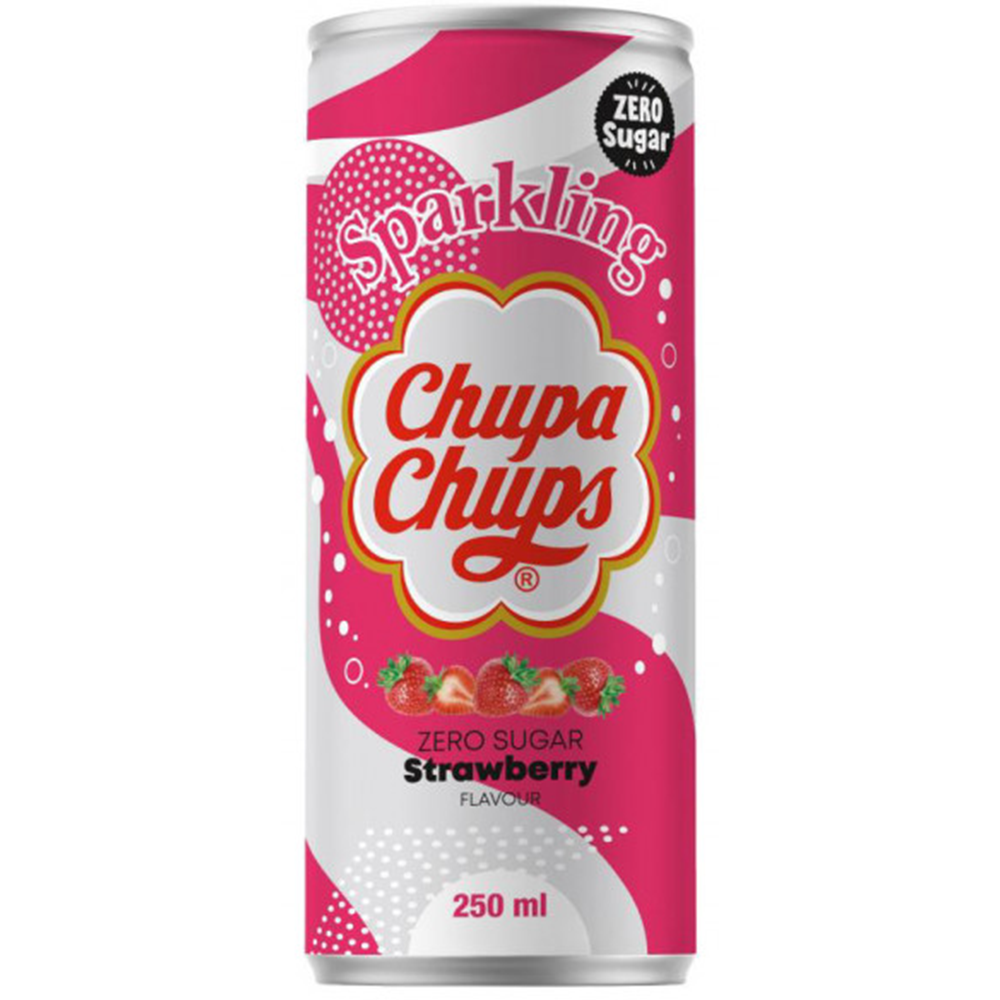 Chupa Chups Strawberry Zero Sugar KOR 250ml