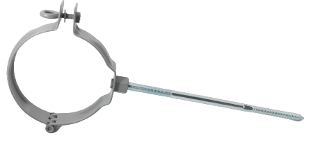 Bratara burlan RAL 7037 100mm [2]