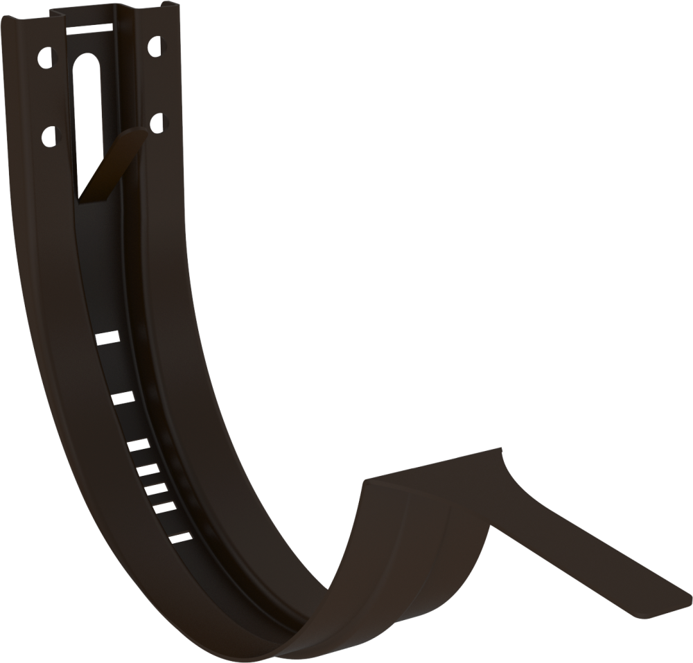 carlig pazie jgheab, 150mm, testa di moro [1]