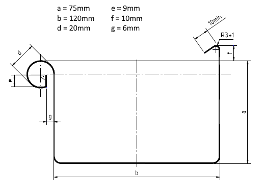 jgheab din cupru rectangular 120mm [2]