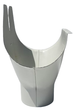 racord jgheab 150mm RAL 9002 [2]