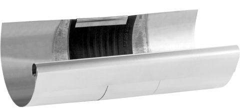 Accesorii jgheaburi - Banda dilatare jgheab titan-zinc D125mm