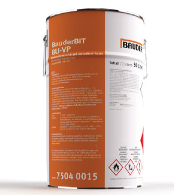 Membrane Bauder - Bauder BIT BU-VP, amorsa bituminoasa, 30l/galeata