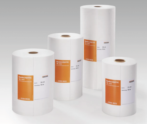 Membrane Bauder - Bauder VL 165 21cm, armatura pentru LIQUITEC PU