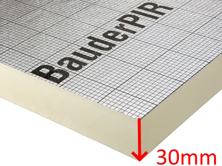 Termoizolatii Bauder - Bauder PIR FA-TE 30mm
