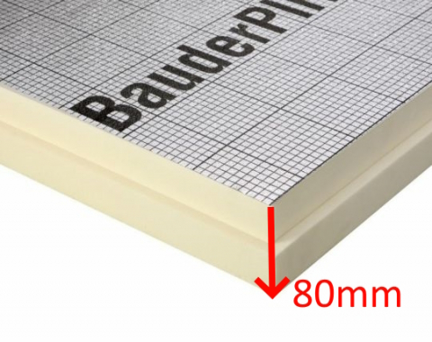 Termoizolatii Bauder - Bauder PIR FA-TE 80mm