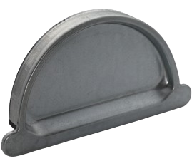 capac jgheab zincat 150mm