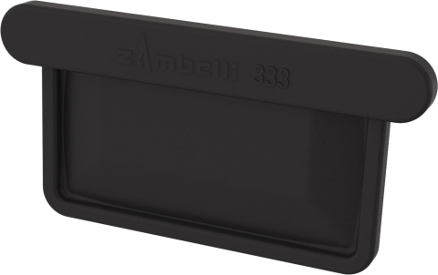 Accesorii jgheaburi - capac jgheab rectangular, 120mm, testa di moro