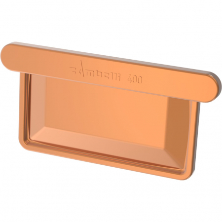 Accesorii jgheaburi - Capac jgheab din cupru rectangular 150mm