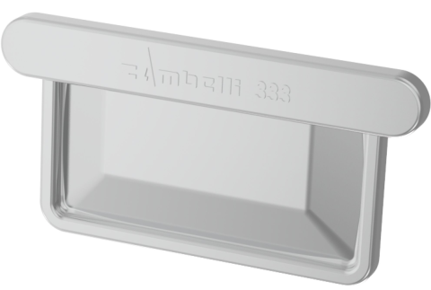 Accesorii jgheaburi - Capac pentru jgheab rectangular D150mm, zincat