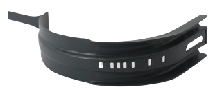 carlig pazie jgheab, 150mm, RAL 7016 [2]