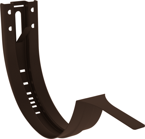 Accesorii jgheaburi - carlig pazie jgheab caramiziu RAL 8004 150mm