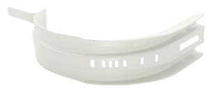 carlig pazie jgheab, 150mm, RAL 9002 [2]