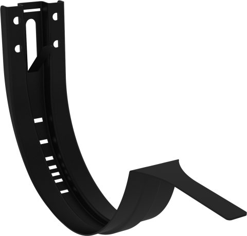 Accesorii jgheaburi - carlig pazie jgheab negru RAL 9005 150mm