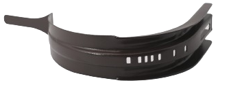 carlig pazie jgheab, 150mm, testa di moro [2]