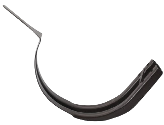Accesorii jgheaburi - carlig pazie jgheab, 150mm, testa di moro