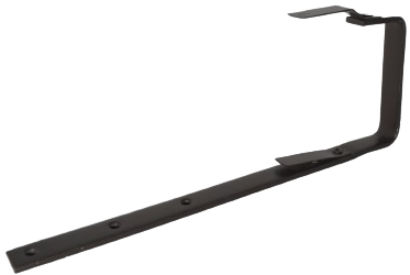 Accesorii jgheaburi - Carlig rectangular pentru jgheab testa di moro 120mm