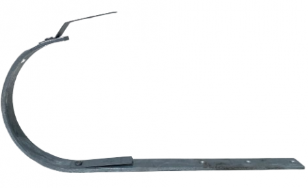 Accesorii jgheaburi - carlig jgheab zincat 190mm