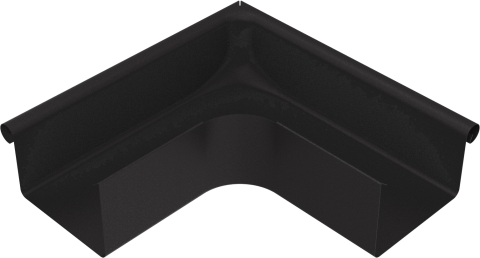 Accesorii jgheaburi - Coltar jgheab rectangular, 120mm, testa di moro