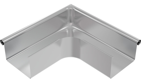 Accesorii jgheaburi - Coltar exterior rectangular 150mm zincat