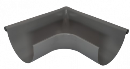 Accesorii jgheaburi - coltar exterior jgheab RAL 7037, 150mm