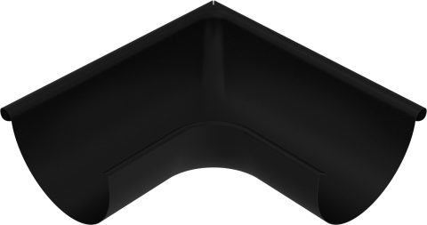 Accesorii jgheaburi - Coltar exterior jgheab 150mm RAL 9005 negru