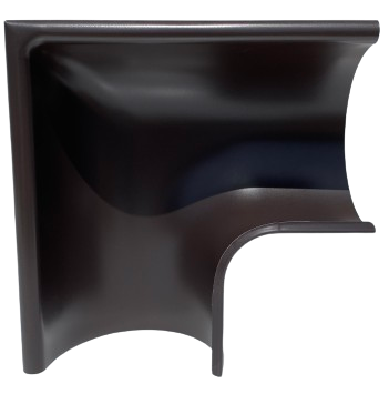 coltar exterior jgheab testa di moro, 150mm [1]