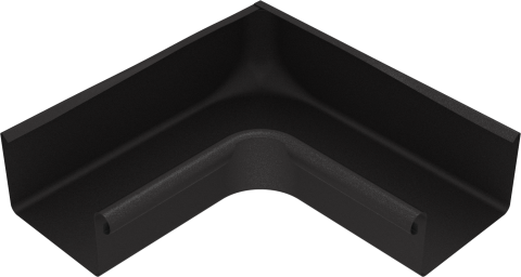 Accesorii jgheaburi - coltar interior rectangular, 120mm, testa di moro