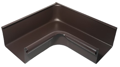 Accesorii jgheaburi - coltar interior rectangular, 120mm, testa di moro