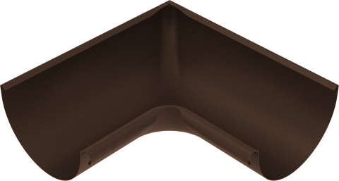 Accesorii jgheaburi - Coltar jgheab interior caramiziu RAL 8004 150mm