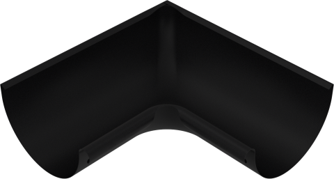 Accesorii jgheaburi - Coltar interior jgheab 150mm RAL 9005 negru