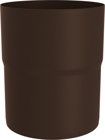 Accesorii burlane - Conector burlan caramiziu RAL 8004 100mm