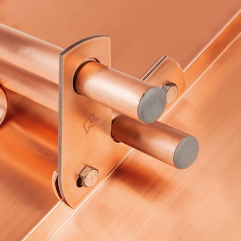 Consola dubla parazapada din cupru [1]