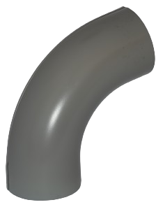 Accesorii burlane - Cot burlan 100mm RAL 70137 (gri-prafuit)