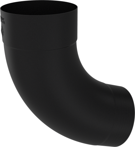 Accesorii burlane - Cot burlan 100mm RAL 9005 negru