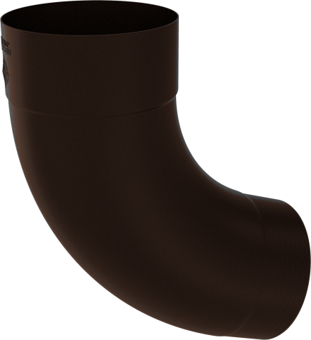 Accesorii burlane - Cot burlan caramiziu RAL 8004 100mm 72 grade