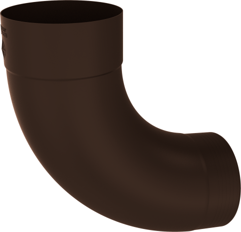 Accesorii burlane - Cot 85 grade caramiziu RAL 8004 100mm