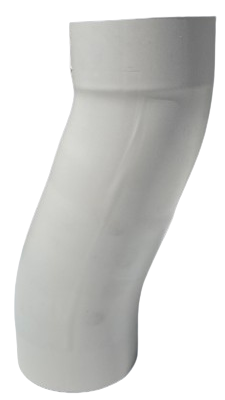 Cot burlan in S, 100mm, RAL 9002 (alb) [1]