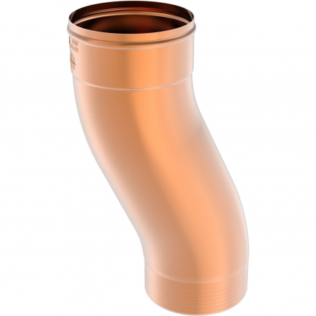 Accesorii burlane - Cot burlan in S din cupru 120mm