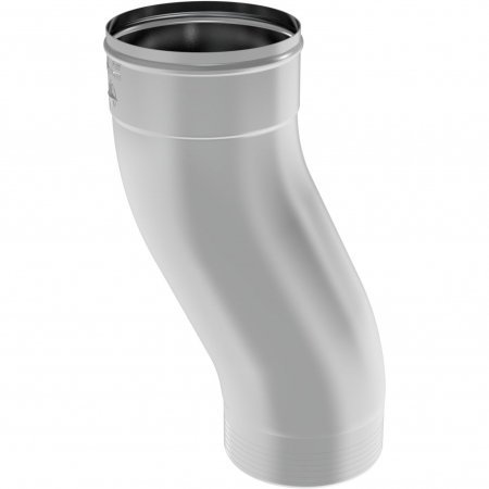 Accesorii burlane - Cot in S zinc 120mm